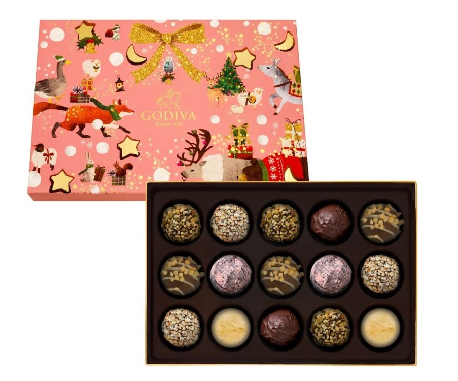 Holiday Chocolate Truffle Gift Box 15pcs